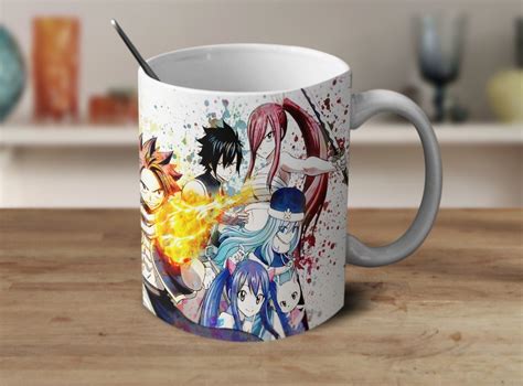 Fairy Tail Anime Coffee Mug Fairy Tail T Otaku Mug Anime Mug