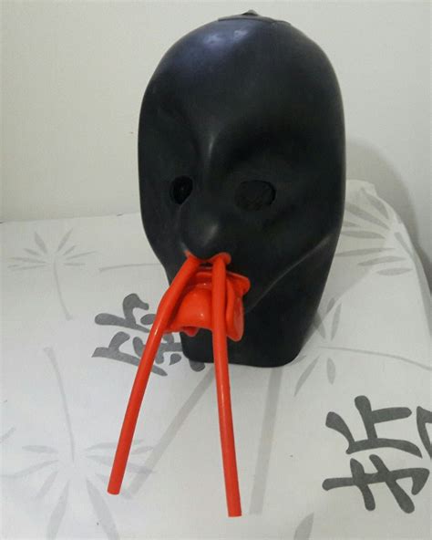 Latex Mask Long Tubes Heavy Rubber Gum Hood Studio Quick Studios