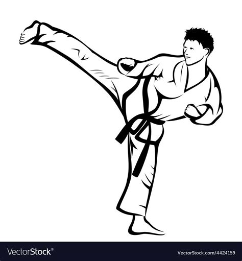 Karate Kick Martial Arts Training Dispute Free Preview Creative