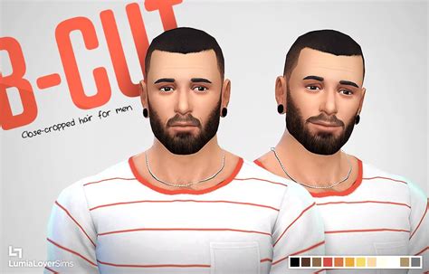 Lumialoversims A New Buzz Cut Style Hair For Your Male Sims