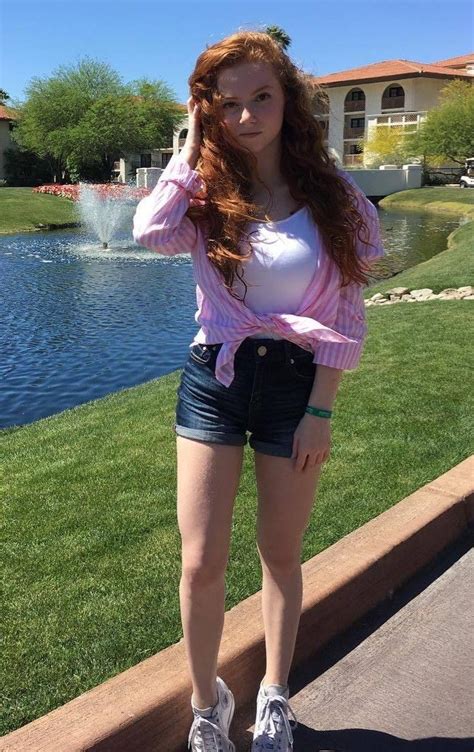 Francesca Capaldi Redhead Girl Beautiful Redhead Red Hair Woman