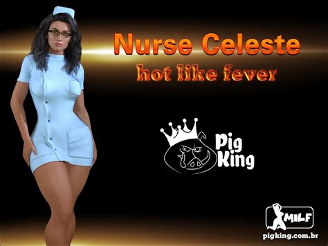 Nurse Celeste Hot Link Fever Milf PigKing Porn Cartoon Comics