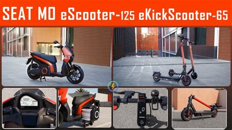 Seat Seat Mo Escooter 125 Ekickscooter 65 Electric Mobility