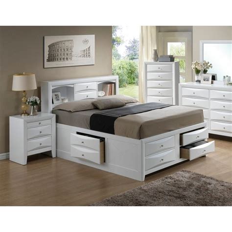 I'm a fan of symmetry in design, especially matching nightstands that flank a bed. Overstock.com: Online Shopping - Bedding, Furniture ...