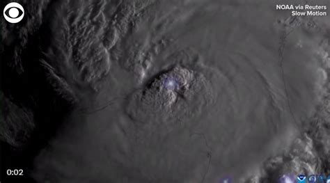 Satellite Imagery Captures Lightning Strikes During Hurricane Idalia
