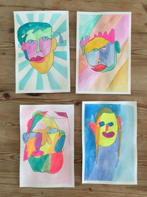 It will be fun for the children to see what they drew while blindfolded, and it'll also be fun for the class to watch them draw the picture. Blind Contour Drawings with Kids | Blind contour drawing ...