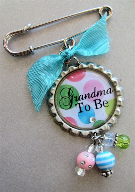 Grandma To Be Mom To Be Aunt To Be Personalized Bottle Cap Pendant