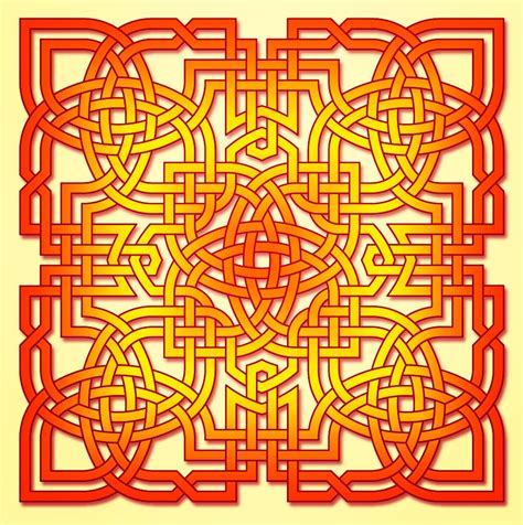 Celtic Knot Work Mandala By Peter Mulkers Celtic Mandala Celtic Quilt