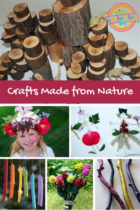 20 Crafts Made From Nature