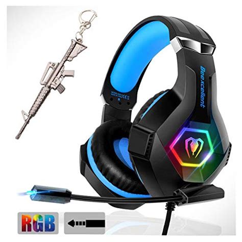 Rgb Light Gaming Headset Stereo Surround Sound For Ps4 Pclightweight