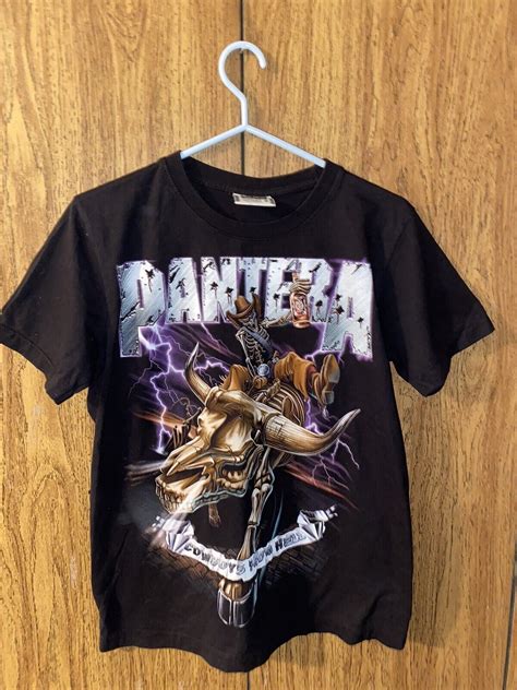 Pantera Cowboys From Hell Single Stitch Bootleg Shirt Gem