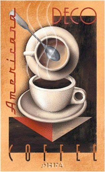 Pin By Reman Hariri On Illustrations Coffee Art Deco Posters