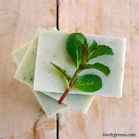 How To Make Peppermint Soap Cold Process Lovely Greens