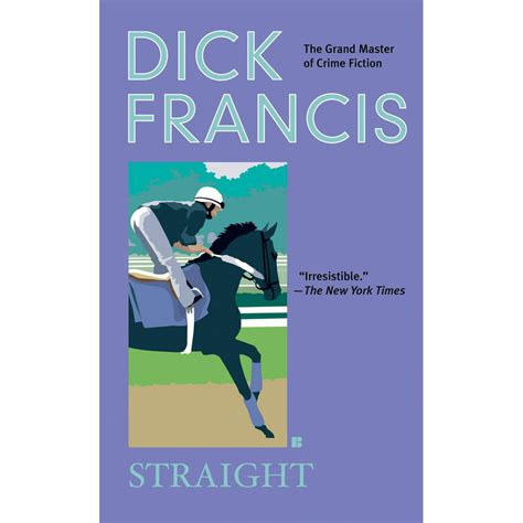 dick francis novel straight paperback