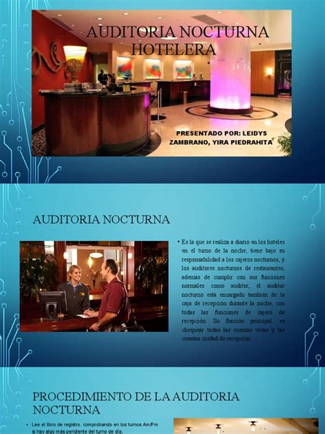 Auditoria Nocturna Hotelera Pdf Auditoría Hotel