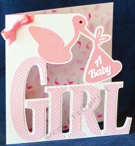 A Baby Girl Card Baby Girl Letters Baby Girl Cards New Baby Products