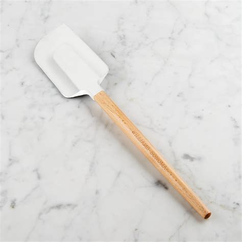 Williams Sonoma Large Silicone Spatula With Classic Wood Handle