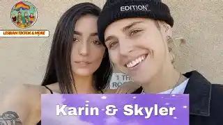 The Most Beautiful Lesbian Couple On Tiktok Karin And Skyler Lesbian Tiktok Compilation