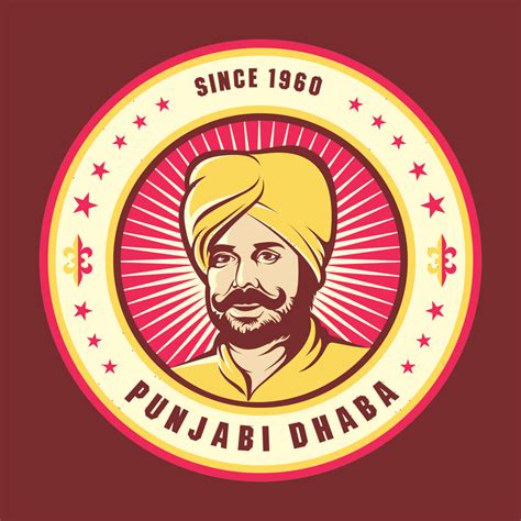 Punjabi Dhaba Punjabi Restaurant Mascot Design On Behance