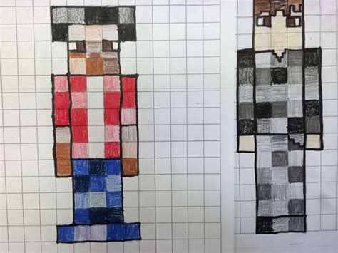 Minecraft Self Portraits Art With Mrs Bolt Art Classroom Decor