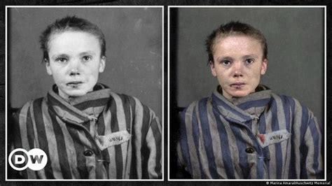 Color Photo Of Girl At Auschwitz Strikes Chord Dw 03192018