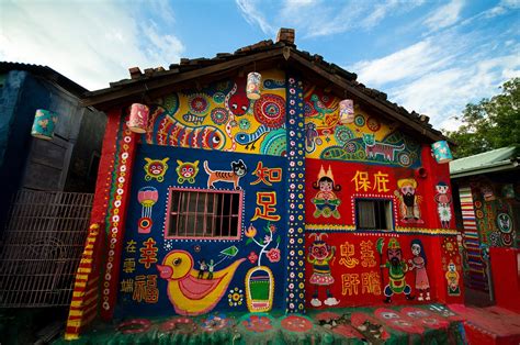 Taichung Rainbow Village Taiwan Free Photo On Pixabay Pixabay