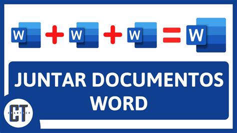 Como Juntar Varios Documentos Word En Uno Solo Youtube