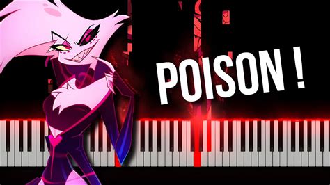 Poison Hazbin Hotel Piano Tutoiral YouTube