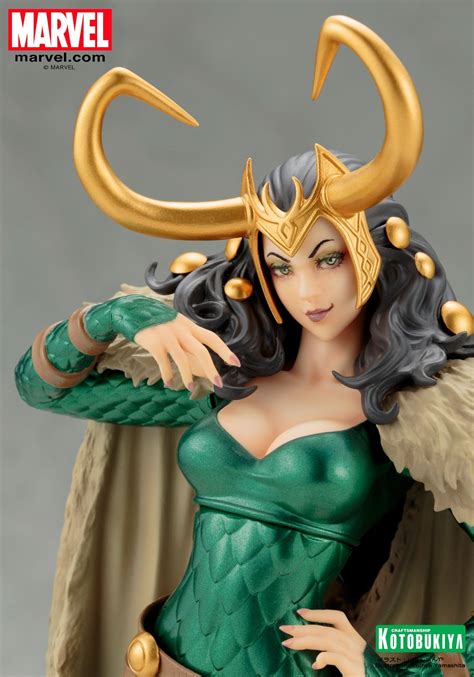 Kotobukiya Marvel Comics Female Loki Bishoujo Statue The