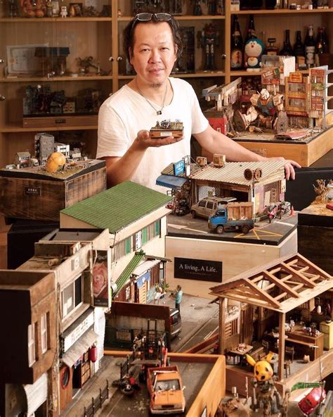 A Diorama Artist Creates Miniature Replicas Of Real Locations As A