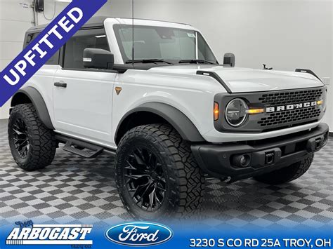 New 2023 Ford Bronco Badlands Lifted 2d Sport Utility In Troy Fd11487t