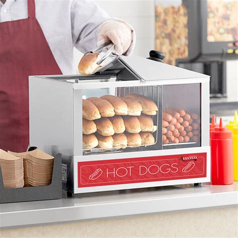 Hot Dog And Bun Steamer Machine 100 Hot Dogs 48 Buns