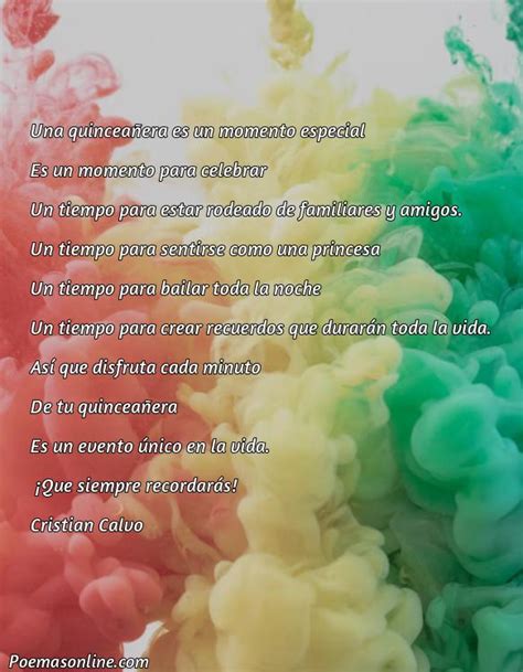 Cinco Poemas Para Quinceañeras Cortos Poemas Online