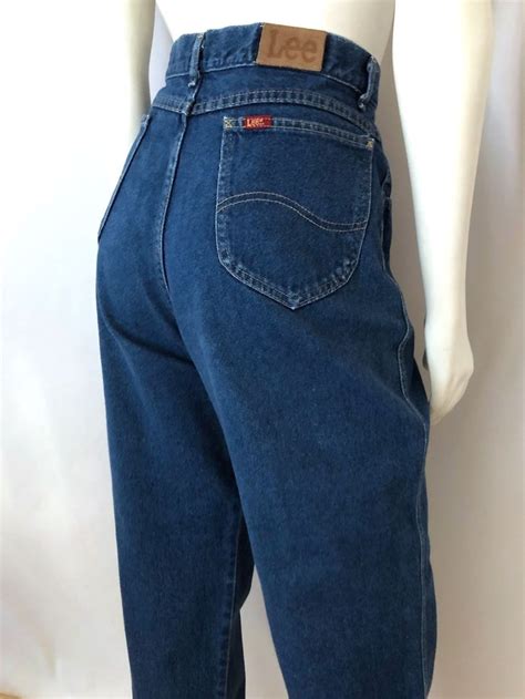 Vintage Womens 80s Lee Riders Jeans High Waisted Etsy Rider Jeans
