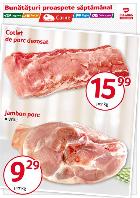 Oferte Carne Porc Carrefour