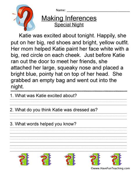 Making Inferences Worksheets A Comprehensive Learning Resource Style Worksheets