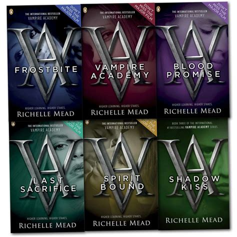 Vampire Academy Collection Richelle Mead 6 Books Set Last Sacrifice S