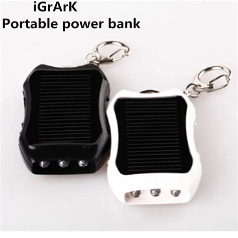 Free Shipping 1200mah Solar Keychain Solar Mobile Charger Backup