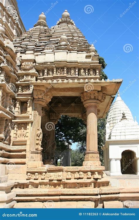 Eastern Group Of Temples In Khajuraho Stock Image Image Of Entrance