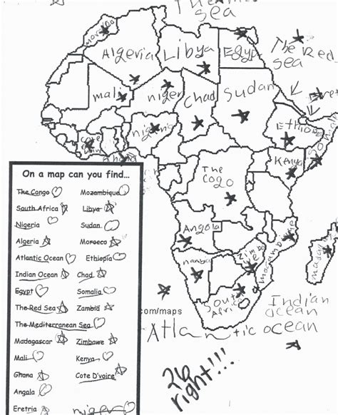 Blank Map Of Africa Quiz Celebrity Image Gallery Blank Map Of Africa
