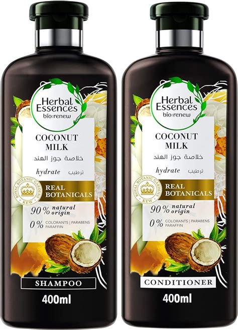 Herbal Essences Biorenew Coconut Milk Shampoo 400 Ml Conditioner 400ml Buy Online At Best