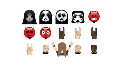 The Heavy Metal Emoji Keyboard Is Everything Youd Want And More