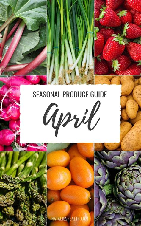 Whats In Season April Produce Guide With Recipes