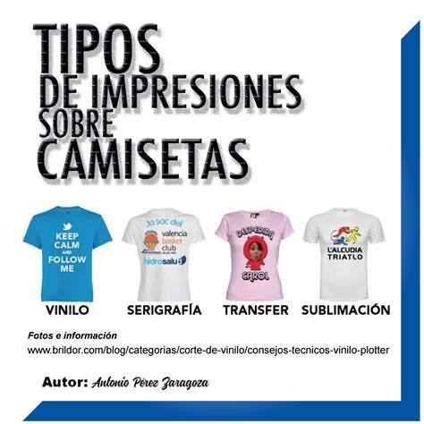 Tipos De Impresiones Sobre Camisetas By Antonio Issuu
