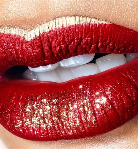 Runway Inspired Bold Glitter Lips Are The Newest Beauty Look Of 2016