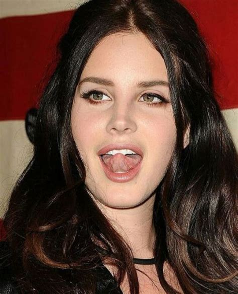 lana del rey sticking her tongue out lana del rey lana del ray celebs