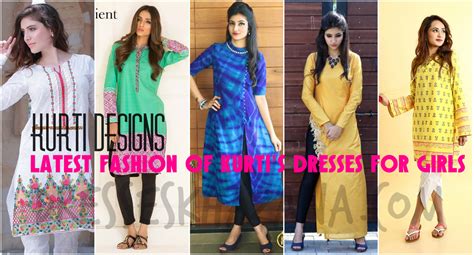 Kurti Designs 2018 Latest Fashion Of Kurtis Dresses For Indo Pak Girls