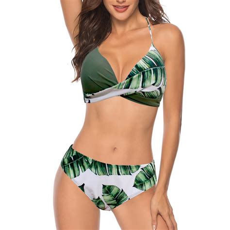 buy padded push up bra bikini set womens swimsuit bathing suit swimwear beachwear at affordable