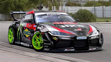 Jz Powered Toyota Supra Drift Car Looks Awesome Catches Fire At