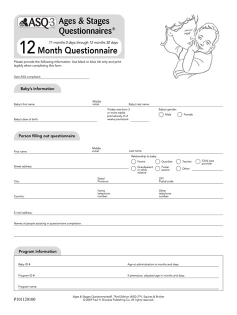 Ages And Stages Assessment Free Printable Download
